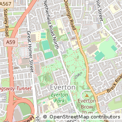 Map of Liverpool