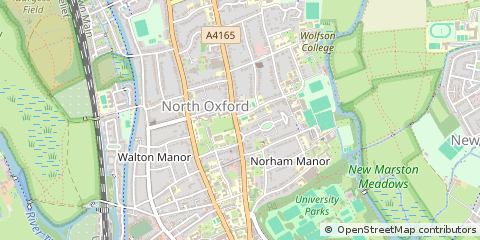 Map of Oxford