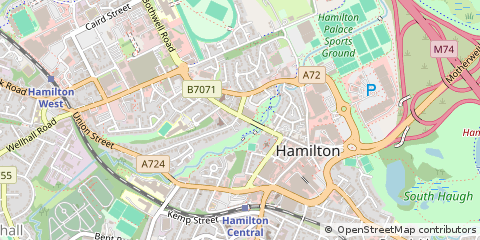 Map of Hamilton