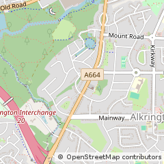 Map of Manchester