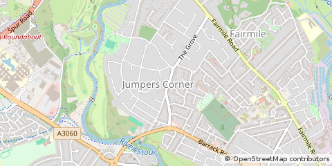 Map of Christchurch