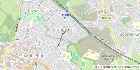 Map of Southampton