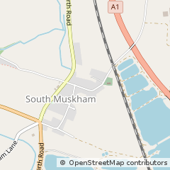Map of Newark, Notts