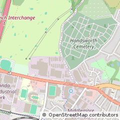 Map of Birmingham, West Midlands
