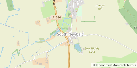 Map of York, East Yorkshire