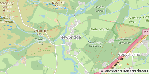 Map of Southampton, Hampshire