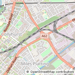 Map of Manchester