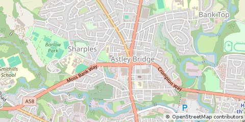 Map of Bolton