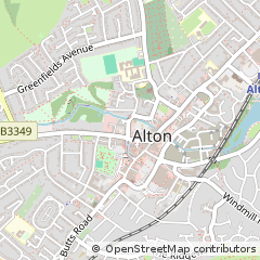 Map of Alton, Hampshire