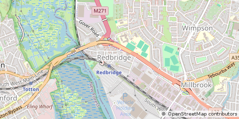 Map of Southampton