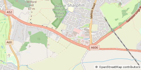 Map of Nottingham