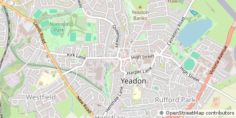 Map of Leeds