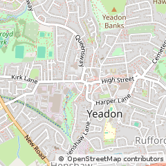 Map of Leeds