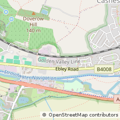 Map of Stonehouse, Gloucestershire