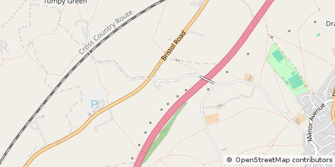 Map of Dursley, Gloucestershire