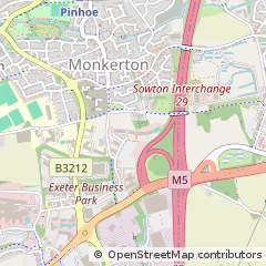 Map of Exeter