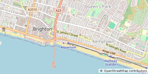 Map of Brighton