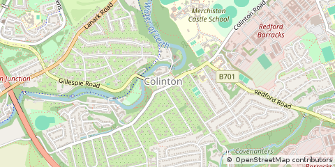 Map of Edinburgh