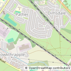 Map of Wishaw, Lanarkshire
