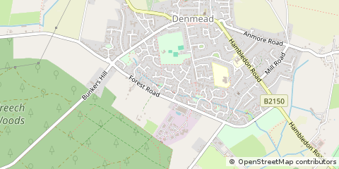 Map of Waterlooville, Hampshire