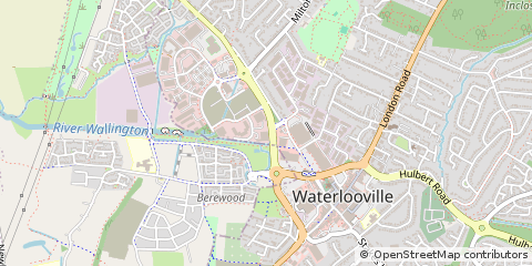 Map of Waterlooville