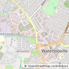 Map of Waterlooville