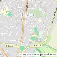 Map of Sevenoaks, Kent