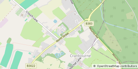 Map of Windsor, Berkshire