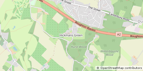 Map of Faversham