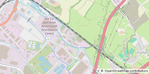 Map of Bristol