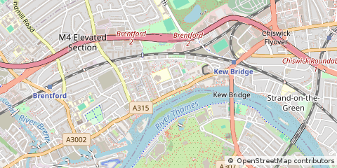 Map of Middlesex