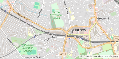 Map of Harrow