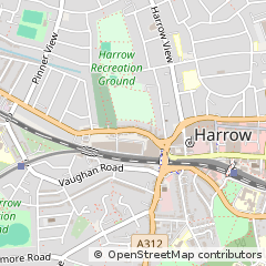 Map of Harrow
