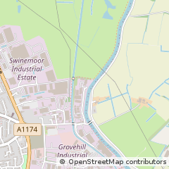Map of Beverley, East Yorkshire