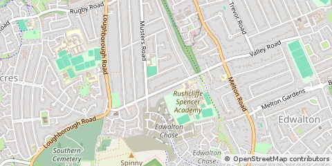 Map of Nottingham