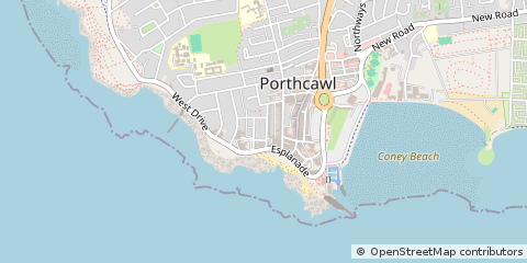 Map of MID Glamorgan