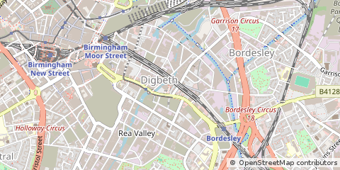 Map of Birmingham