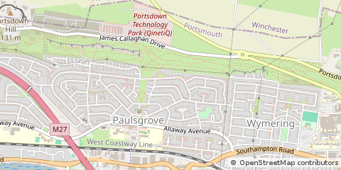 Map of Portsmouth