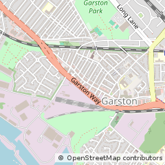 Map of Liverpool, Merseyside