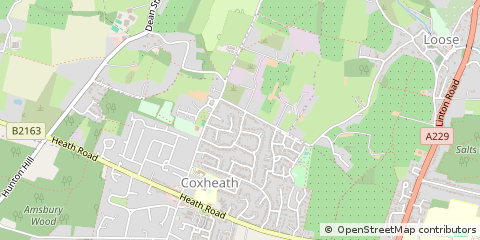 Map of Maidstone