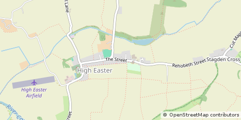 Map of Chelmsford, Essex