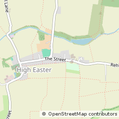 Map of Chelmsford, Essex
