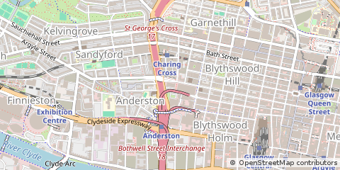 Map of Glasgow