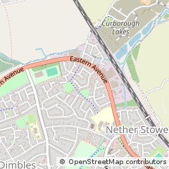 Map of Lichfield