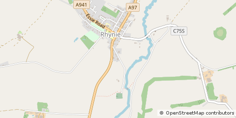 Map of Huntly