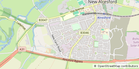 Map of Alresford
