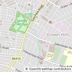 Map of Leicester