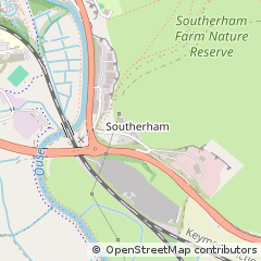 Map of Lewes, East Sussex