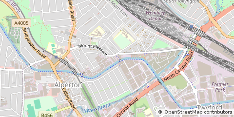 Map of Wembley, London