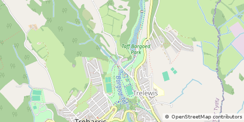 Map of Trelewis